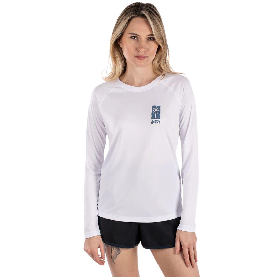 Jetty Women's Retreat UV Long Sleeve - White